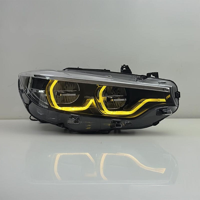 BMW 4 Series (F32/F33) OEM+ IKON Style Headlamp Upgrade (Plug and Play) - EXL Design Headlight/Headlamp Replacement