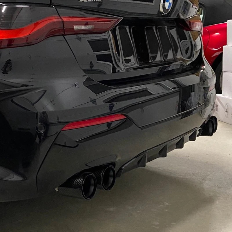 BMW 4 Series (G22/G23/G26) M440I/M440D M Performance Style Forged Carbon Exhaust Tips