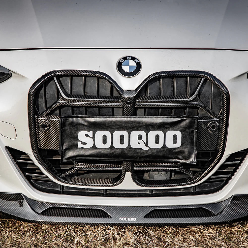 BMW 4 Series (G22/G23) SOOQOO Carbon Fibre Front Lip Spoiler