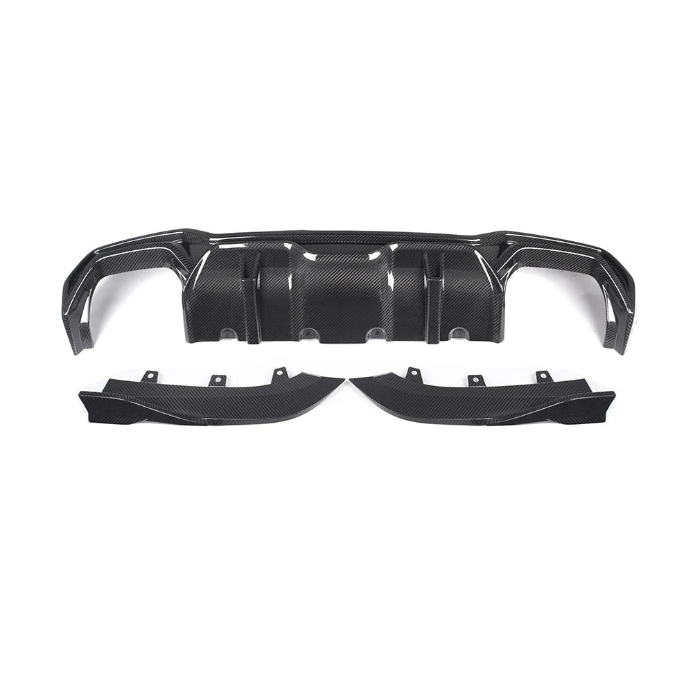 BMW 4 Series (G22/G23) SOOQOO Carbon Fibre Rear Diffuser