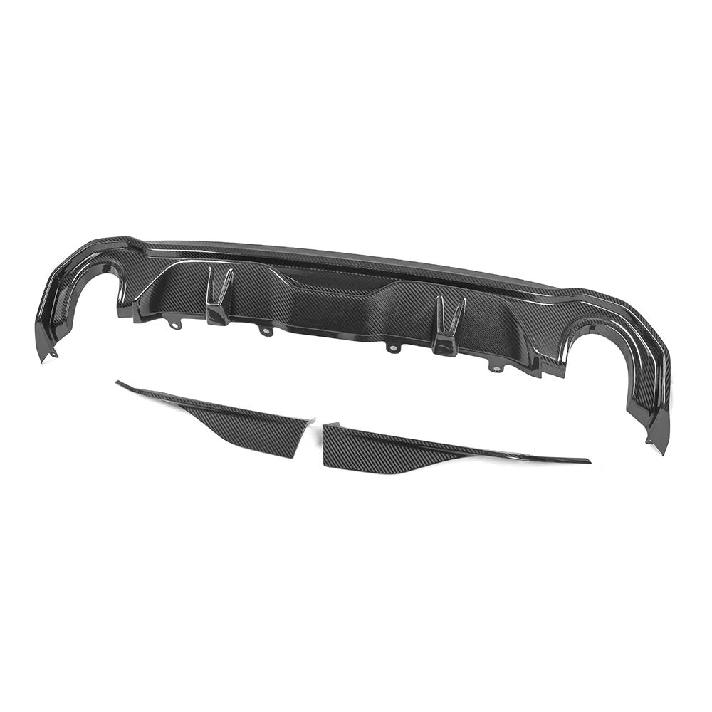 BMW 4 Series (G26) SOOQOO Carbon Fibre Rear Diffuser