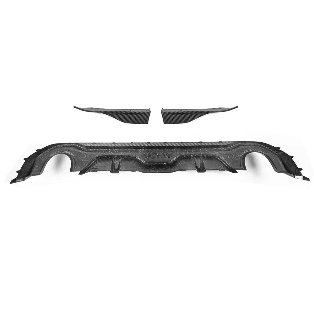 BMW 4 Series (G26) SOOQOO Carbon Fibre Rear Diffuser