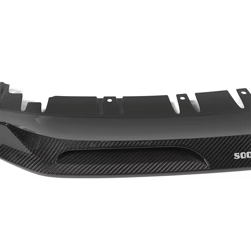 BMW 4 Series (G26) SOOQOO Carbon Fibre Front Lip Spoiler