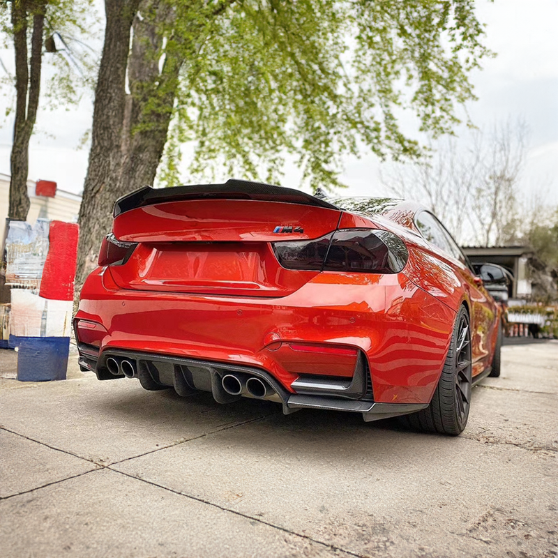 BMW M4 (F82/F83) PSM Style Carbon Fibre Rear Spoiler