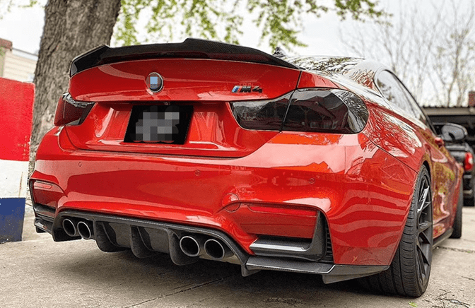 BMW 4 Series (F32/F33/F36) PSM Style Carbon Fibre Rear Spoiler