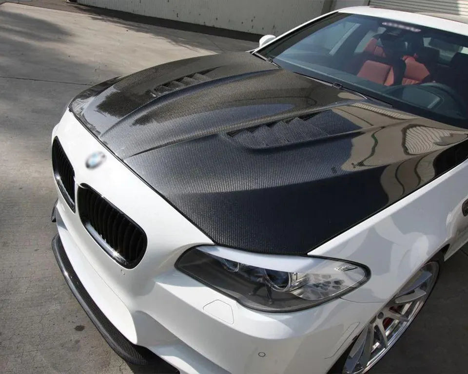 BMW 5 Series (F10/F11) DTM Style Carbon Fibre Replacement Hood