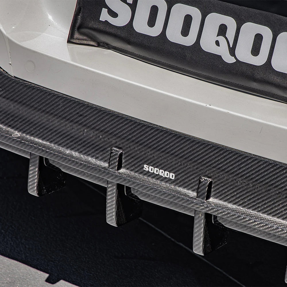 BMW 8 Series (G14/G15/G16) SOOQOO Carbon Fibre Rear Diffuser