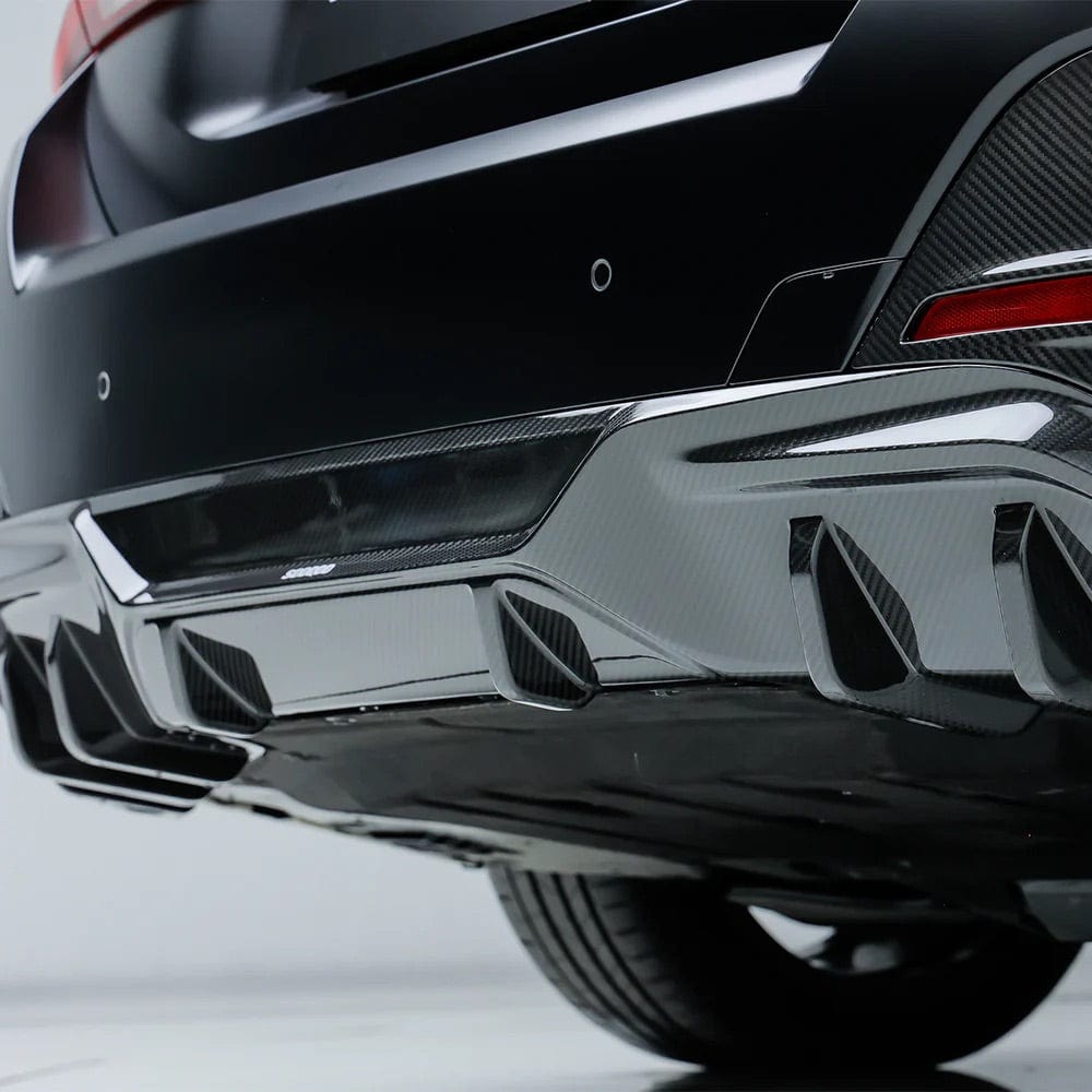 BMW I4/I4 M50 (G26) SOOQOO Carbon Fibre Rear Diffuser - SOOQOO Rear Diffuser