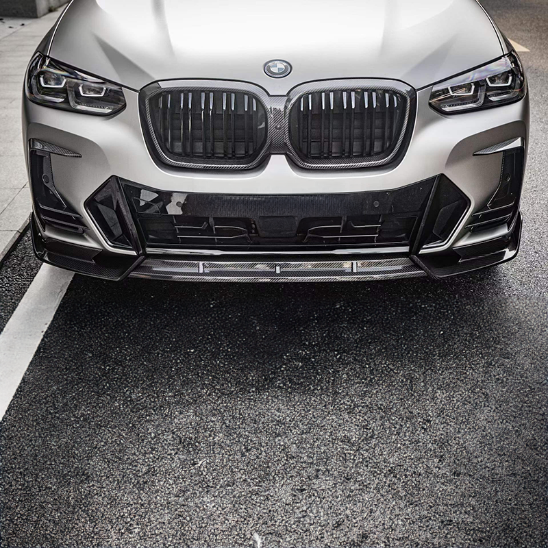 BMW IX3 (G08) SOOQOO Carbon Fibre Front Lip Spoiler