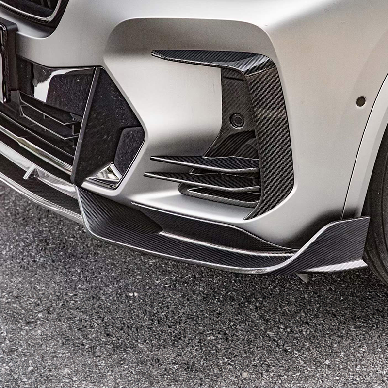 BMW X4 (G02) SOOQOO Carbon Fibre Front Canards