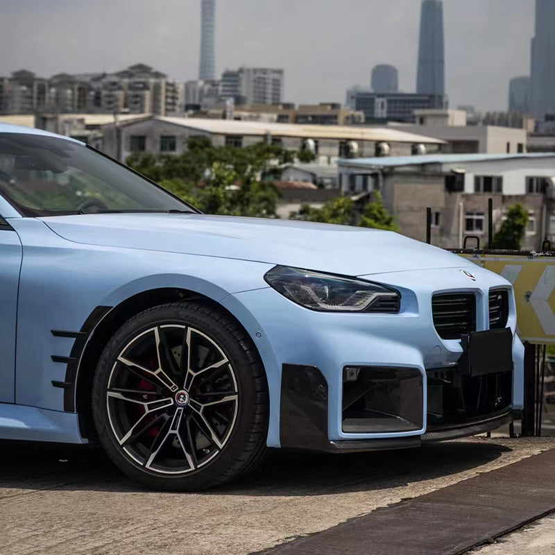 Garnitures de garde-boue avant en fibre de carbone BMW M2 (G87) M Performance Style