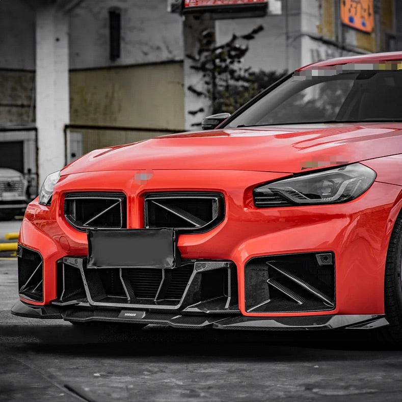 BMW M2 (G87) SOOQOO Carbon Fibre Front Lip Spoiler