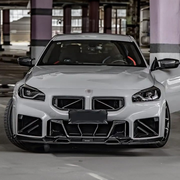 BMW M2 (G87) SOOQOO Carbon Fibre Front Vent Trims