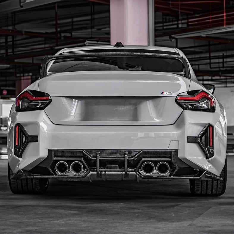 BMW M2 (G87) SOOQOO Carbon Fibre Rear Diffuser