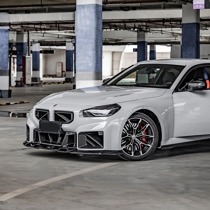 BMW M2 (G87) SOOQOO Gen 2. Carbon Fibre Front Lip Spoiler