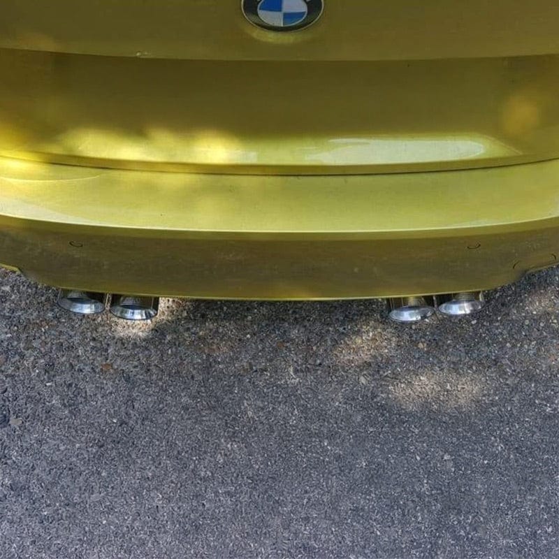 BMW M2/M2C (F87) Euro Style M Performance Exhaust Tips - Twenty Two Tuning Exhaust Tips