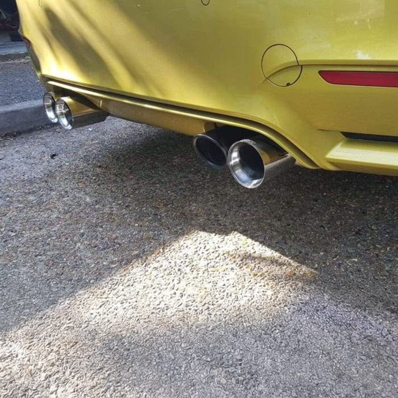 BMW M2/M2C (F87) Euro Style M Performance Exhaust Tips - Twenty Two Tuning Exhaust Tips