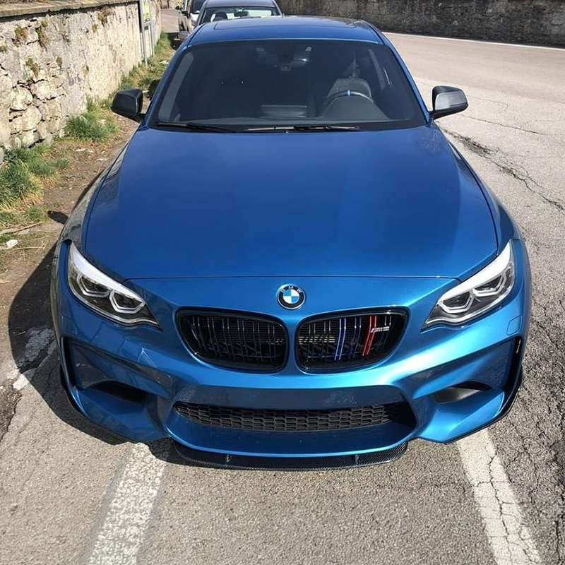 BMW M2/M2C (F87) Strekken Style Carbon Fibre Front Lip Spoiler