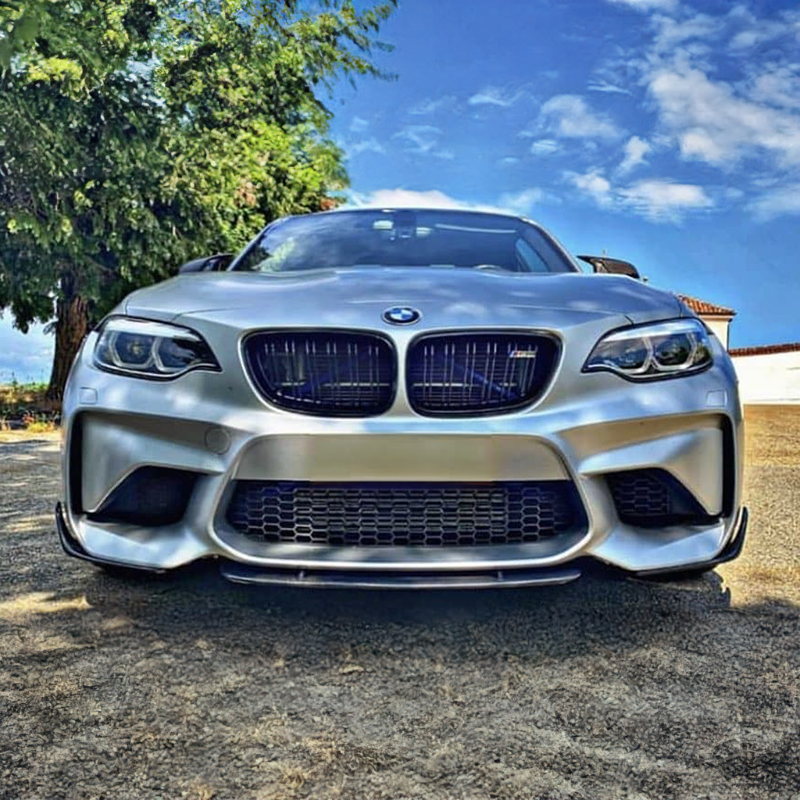 BMW M2/M2C (F87) Strekken Style Carbon Fibre Front Lip Spoiler