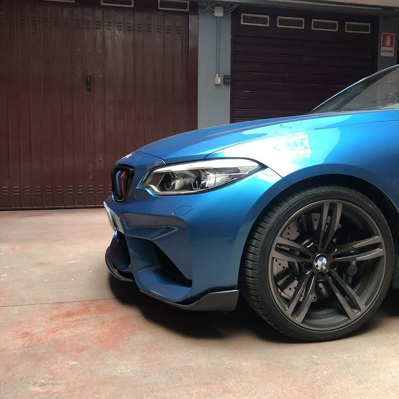 BMW M2/M2C (F87) Strekken Style Carbon Fibre Front Lip Spoiler