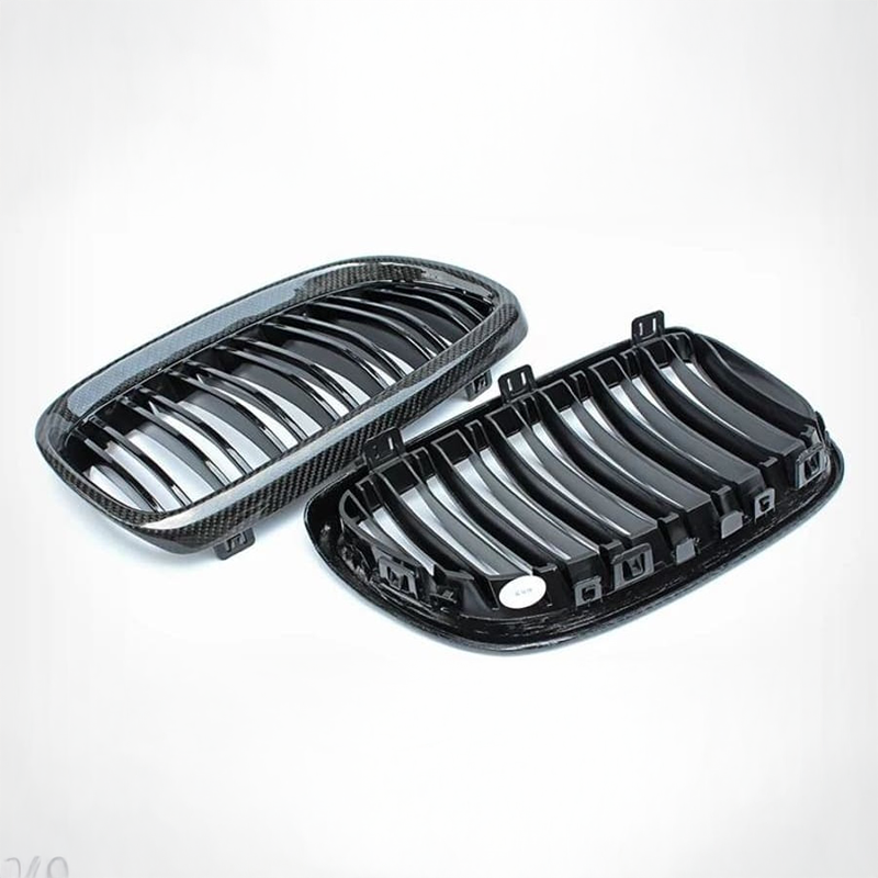 BMW M3 (E90/E92/E93) M Style Carbon Fibre Front Grilles