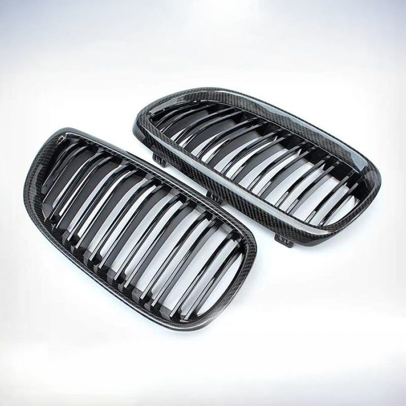 BMW M3 (E90/E92/E93) M Style Carbon Fibre Front Grilles