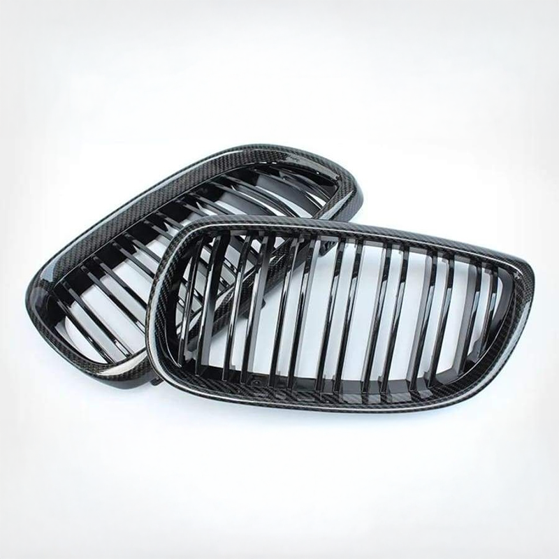 BMW M3 (E90/E92/E93) M Style Carbon Fibre Front Grilles