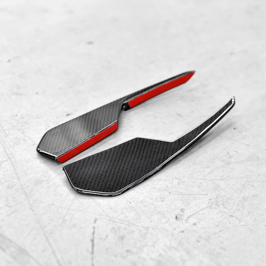 BMW M3 (G80/G81) 3D Design Carbon Fibre Front Bumper Canards