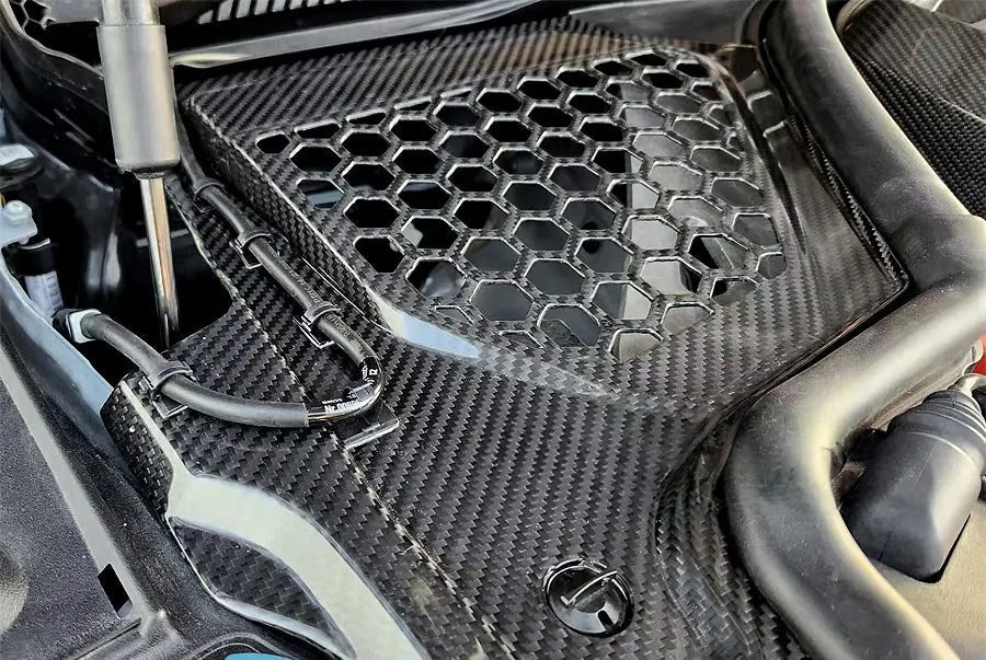 BMW M2 (G87) OEM+ Carbon Fibre Rear Engine Bay Trim Covers