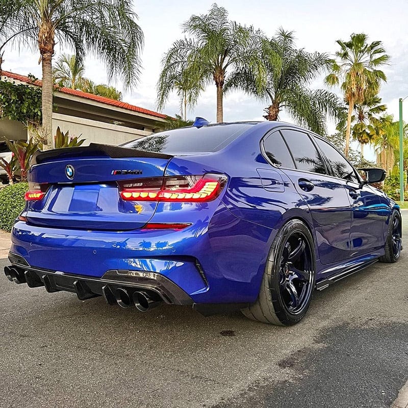 BMW M3 (G80) Plug and Play GTS Style OLED Rear Tail Lights - Twenty Two Tuning Rear Lights/ Tail Lamps