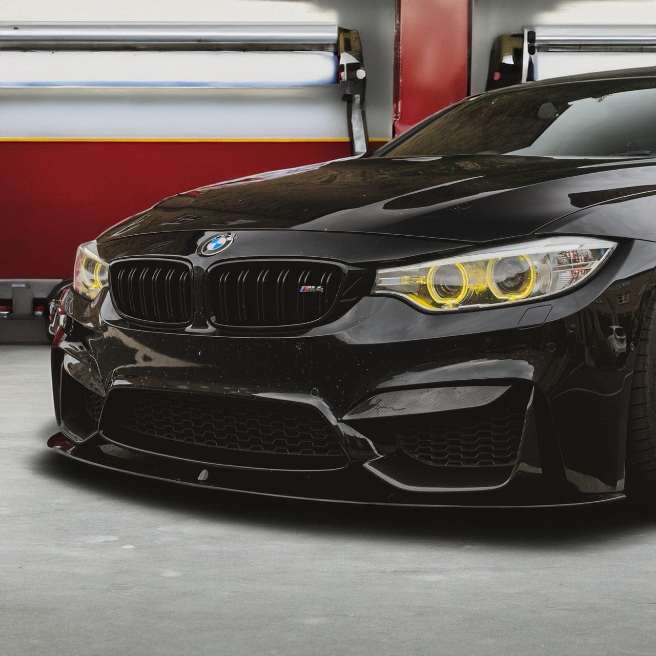 BMW M3/M4 (F80/F82/F83) CSL Yellow DRL Headlight Module Replacements (Xenon Headlight) - EXL Design DRLs