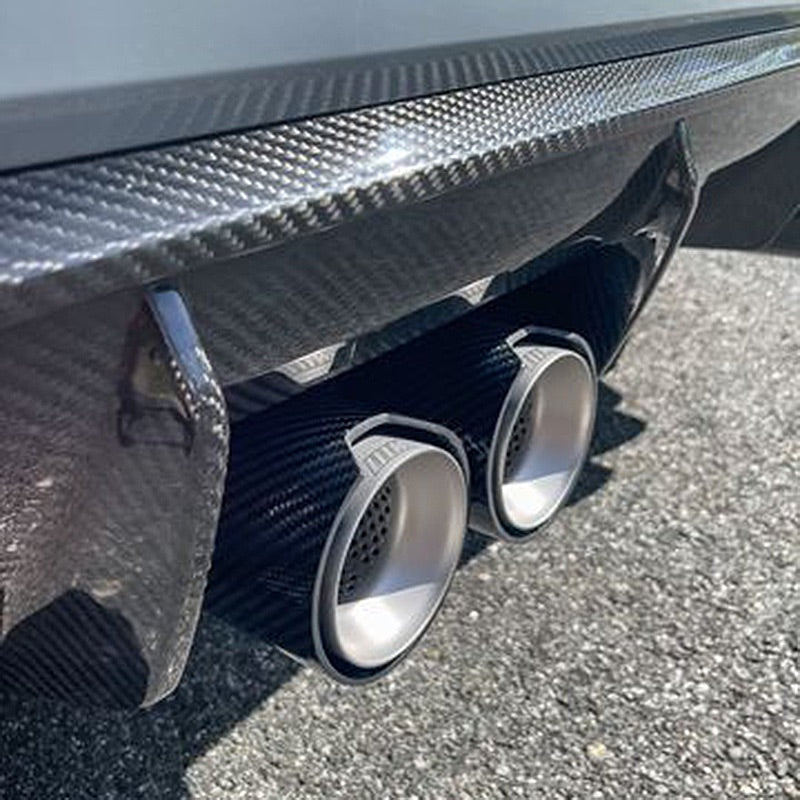 BMW M3/M4 OEM M Performance Style Carbon Fibre Exhaust Tips (G80/G81/G82/G83)