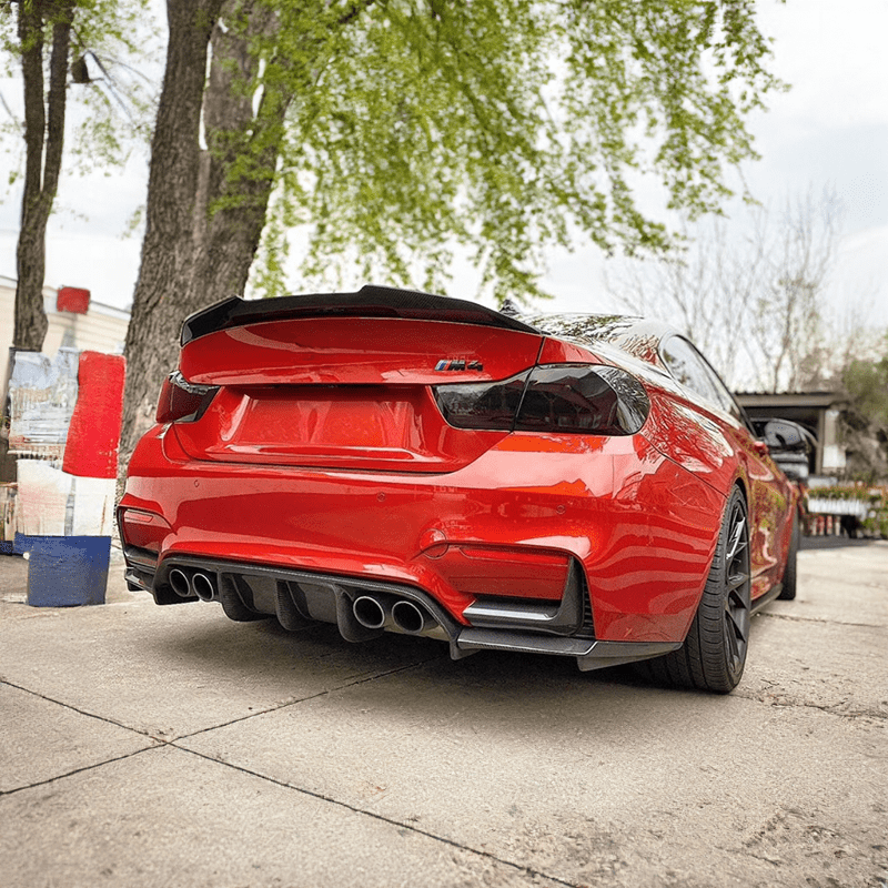 BMW M4 (F82/F83) PSM Style Carbon Fibre Rear Spoiler - Twenty Two Tuning Rear Spoiler