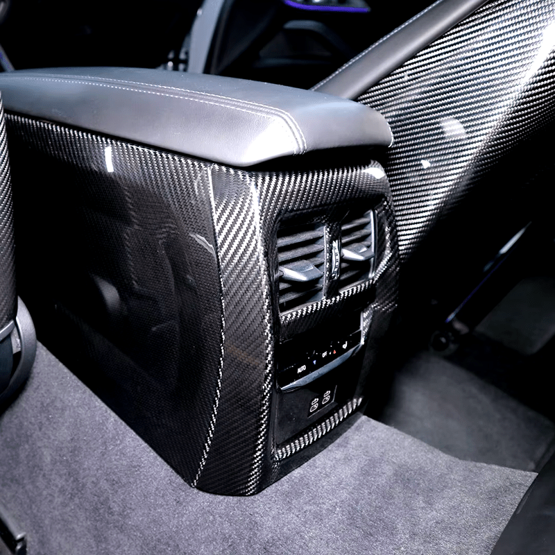 BMW M4 (G82/G83) OEM+ Carbon Fibre Centre Console Side Trims - Twenty Two Tuning Interior Parts & Accessories