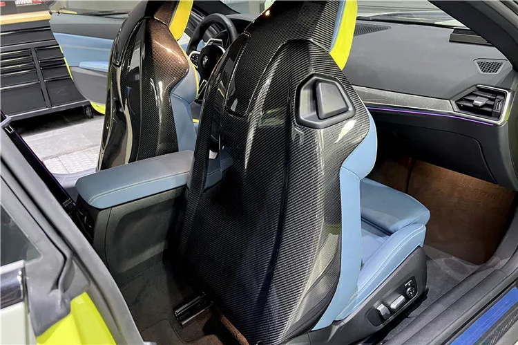 BMW M4 (G82/G83) OEM+ Pre-Preg Full Carbon Fibre Seat Back Overlays
