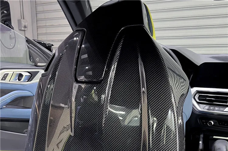 BMW M4 (G82/G83) OEM+ Pre-Preg Full Carbon Fibre Seat Back Overlays