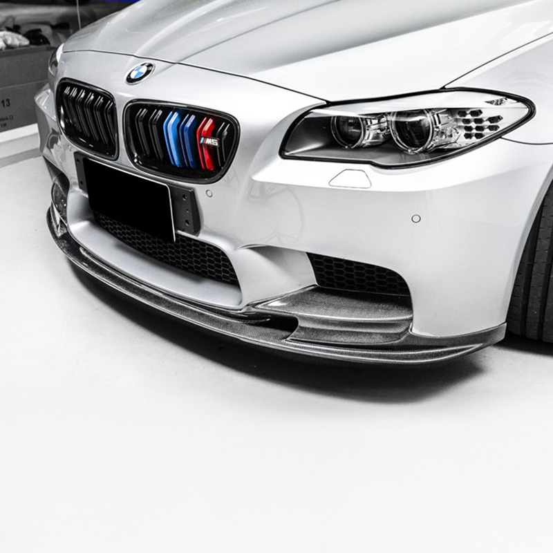 BMW M5 (F10) 3D Design Style Carbon Fibre Front Lip Spoiler