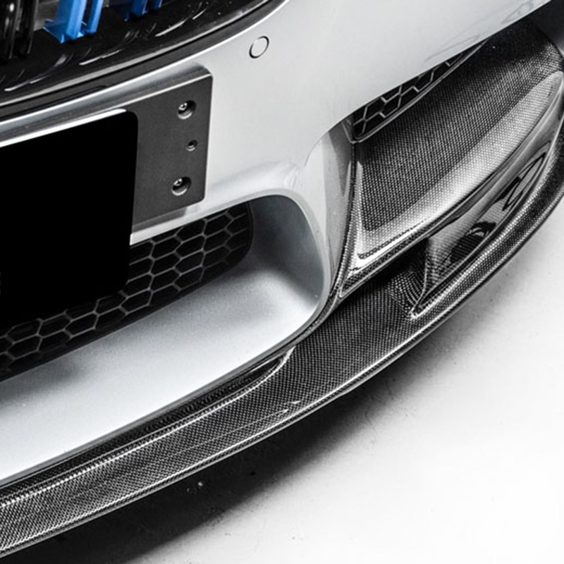 BMW M5 (F10) 3D Design Style Carbon Fibre Front Lip Spoiler