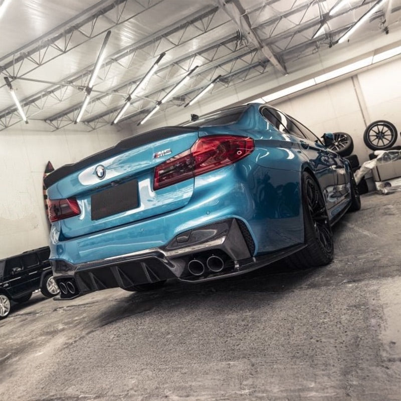 BMW M5 (F90/F90N) 3D Design Style Carbon Fiber Rear Diffuser