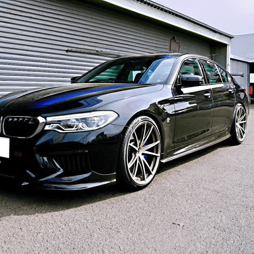 BMW M5 (F90/F90N) 3D Style Carbon Fibre Side Skirts - Twenty Two Tuning Side Skirts