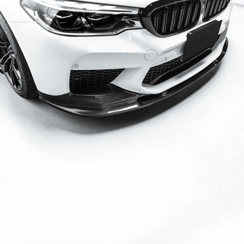 BMW M5 (F90) 3D Design Style Carbon Fibre Front Lip Spoiler