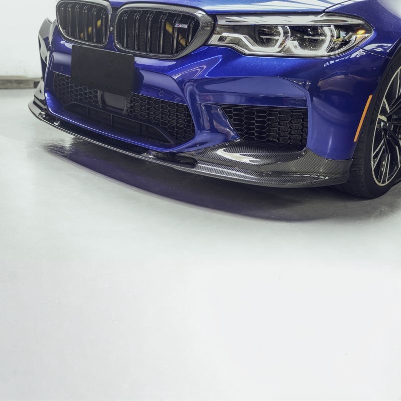 BMW M5 (F90) 3D Design Style Carbon Fibre Front Lip Spoiler