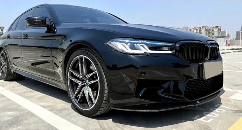 BMW M5 (F90N) STREKKEN Style Carbon Fibre Front Lip Spoiler