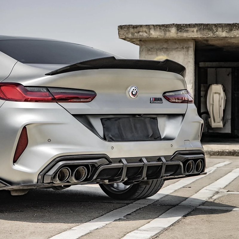 BMW M8 F91/F92/F93 SOOQOO Carbon Rear Bumper Diffuser