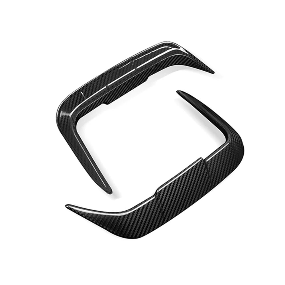 BMW IX3 (G08) SOOQOO Carbon Fibre Rear Bumper Vent Surround