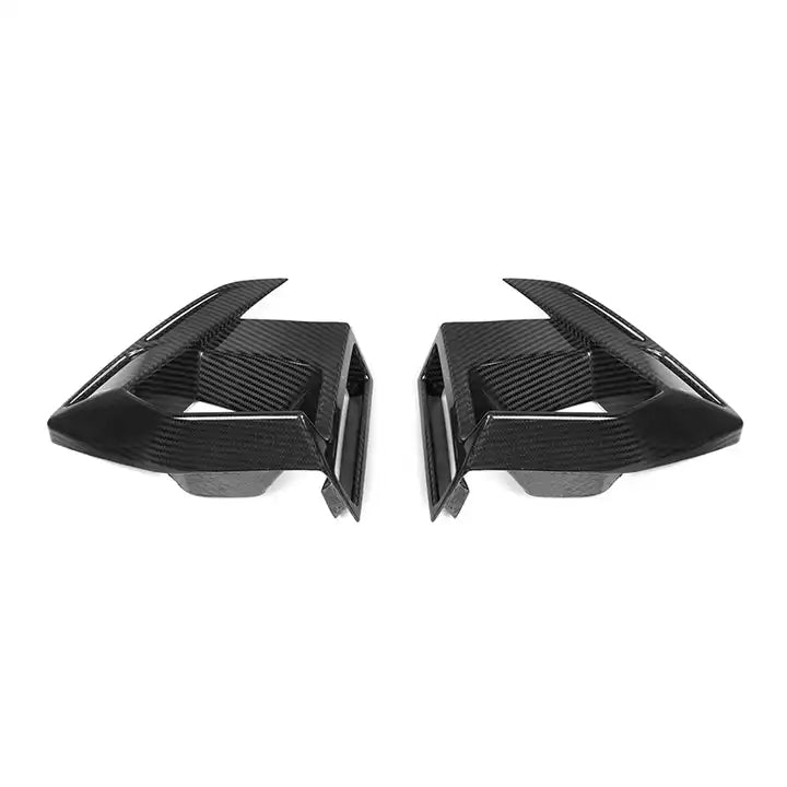 BMW X3M (F97) SOOQOO Carbon Fibre Front Bumper Inserts Inner