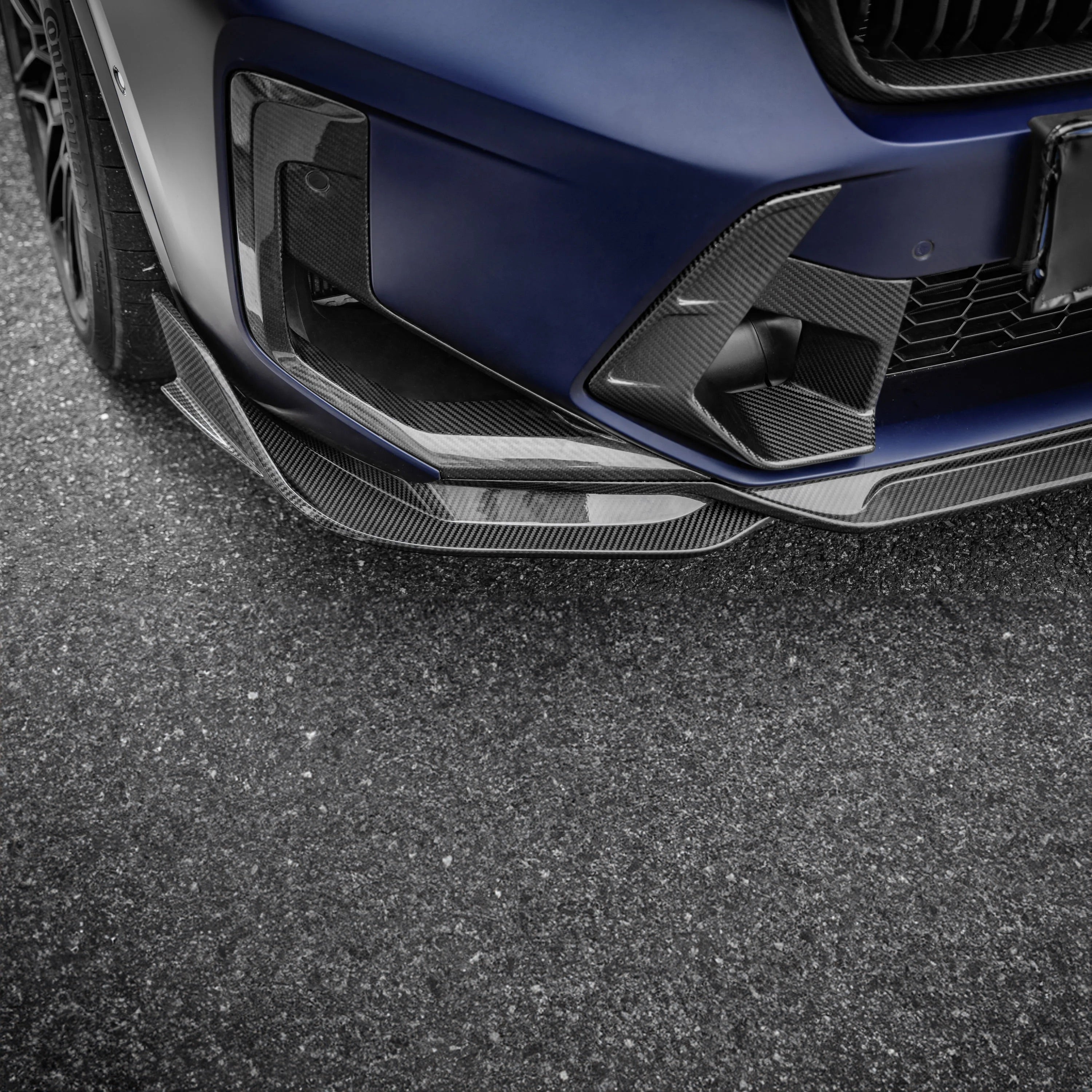 BMW X3M (F97) SOOQOO Carbon Fibre Front Lip Spoiler