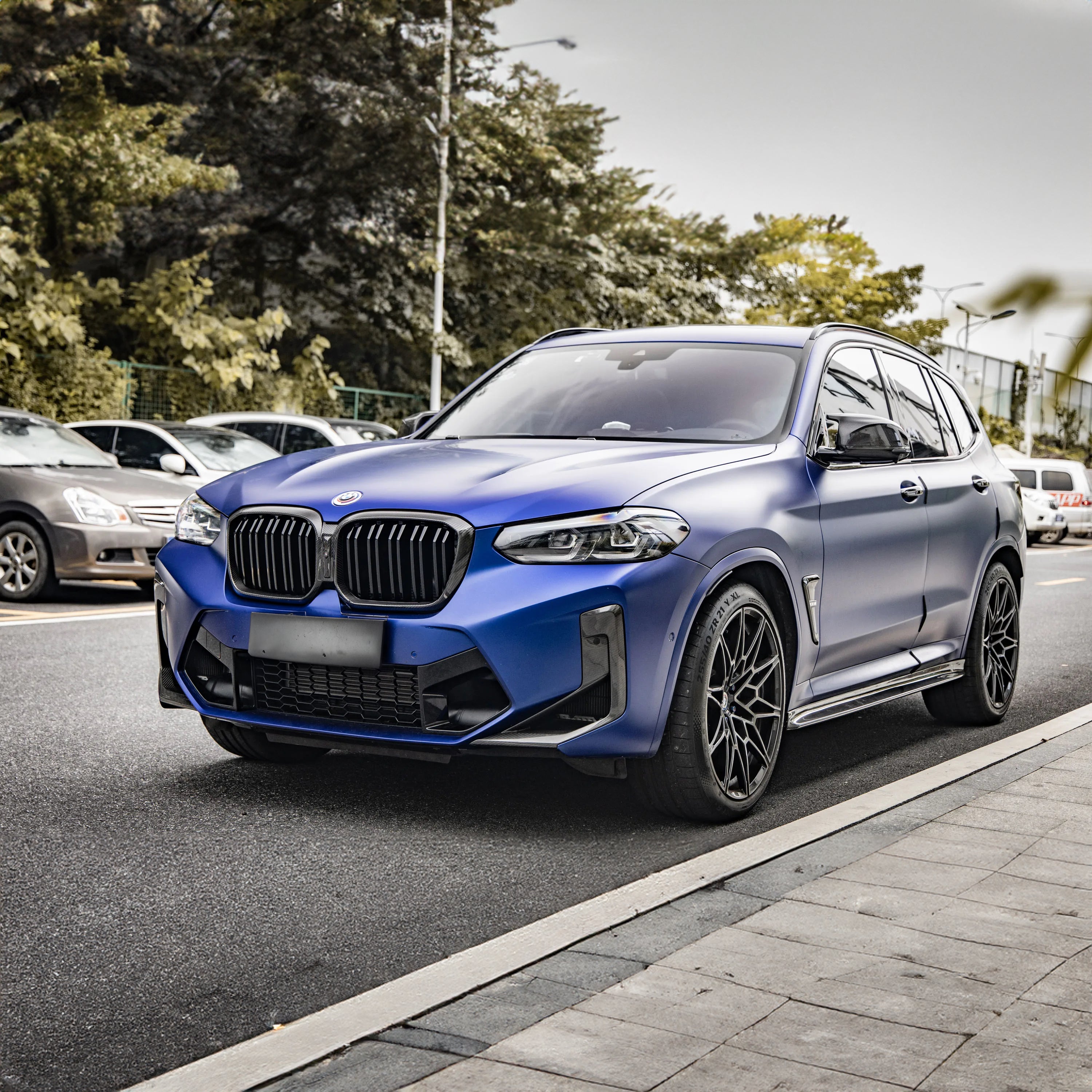 BMW X3M (F97) SOOQOO Carbon Fibre Side Skirts