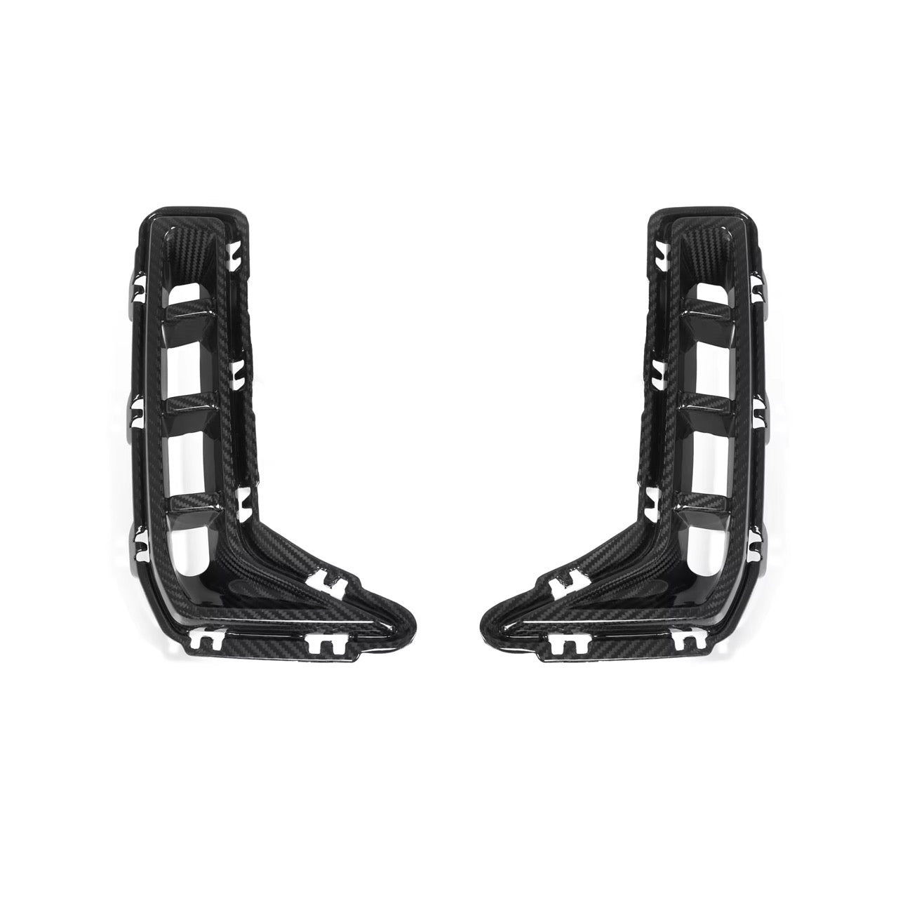 BMW X5 LCI (G05) M Performance Style Carbon Fibre Front Bumper Inserts