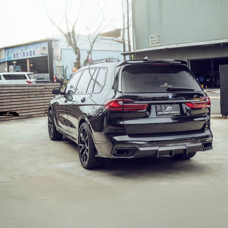 BMW X7 (G07) Future Design Carbon Fibre Rear Roof Spoiler